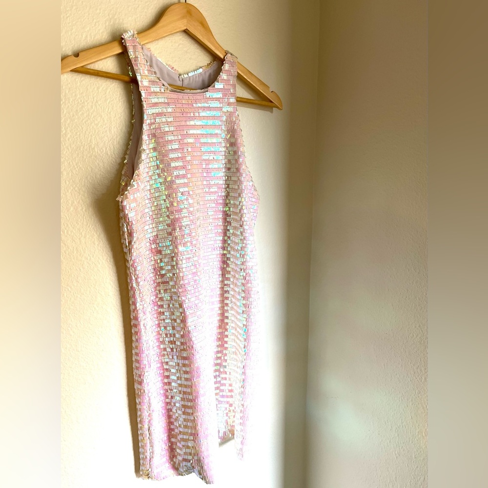 Sleeves Sequin Dress Size Small